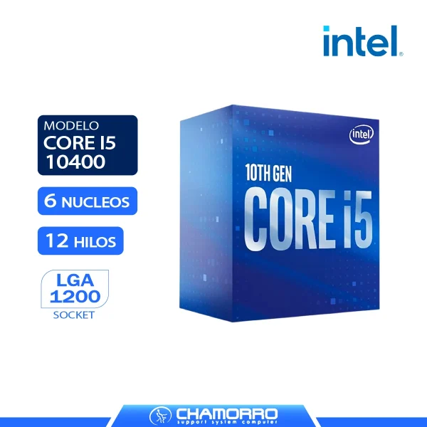 PROCESADOR INTEL CORE I5 10400 LGA 1200