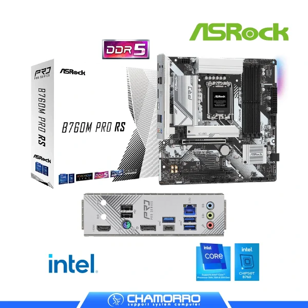 PLACA ASROCK INTEL B760M PRO RS DDR5 LGA 1700