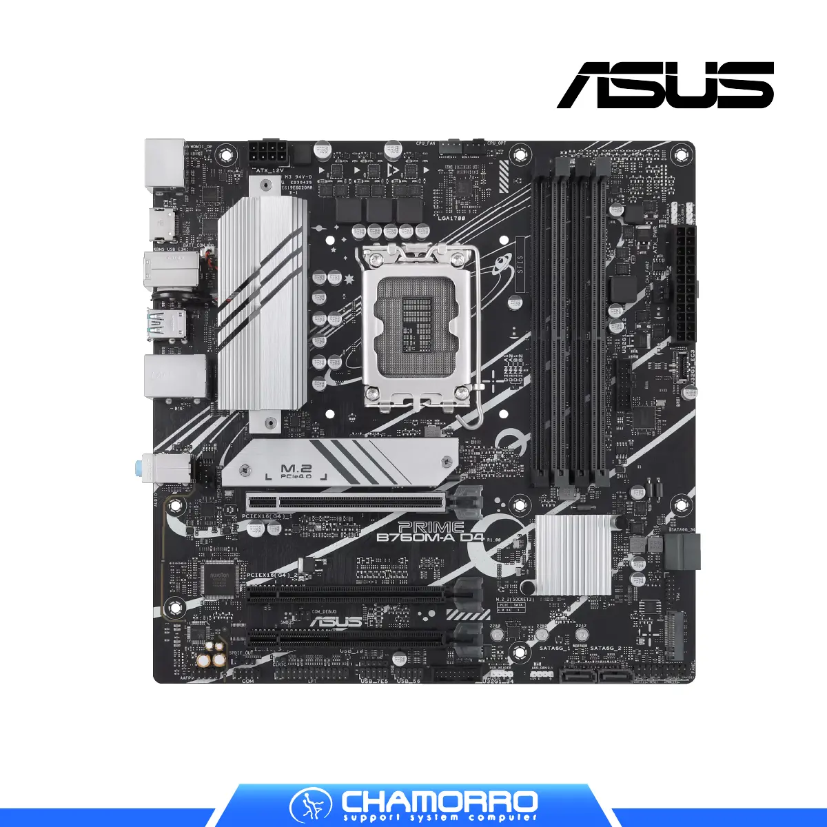 PLACA ASUS INTEL PRIME B760M-A D4_3