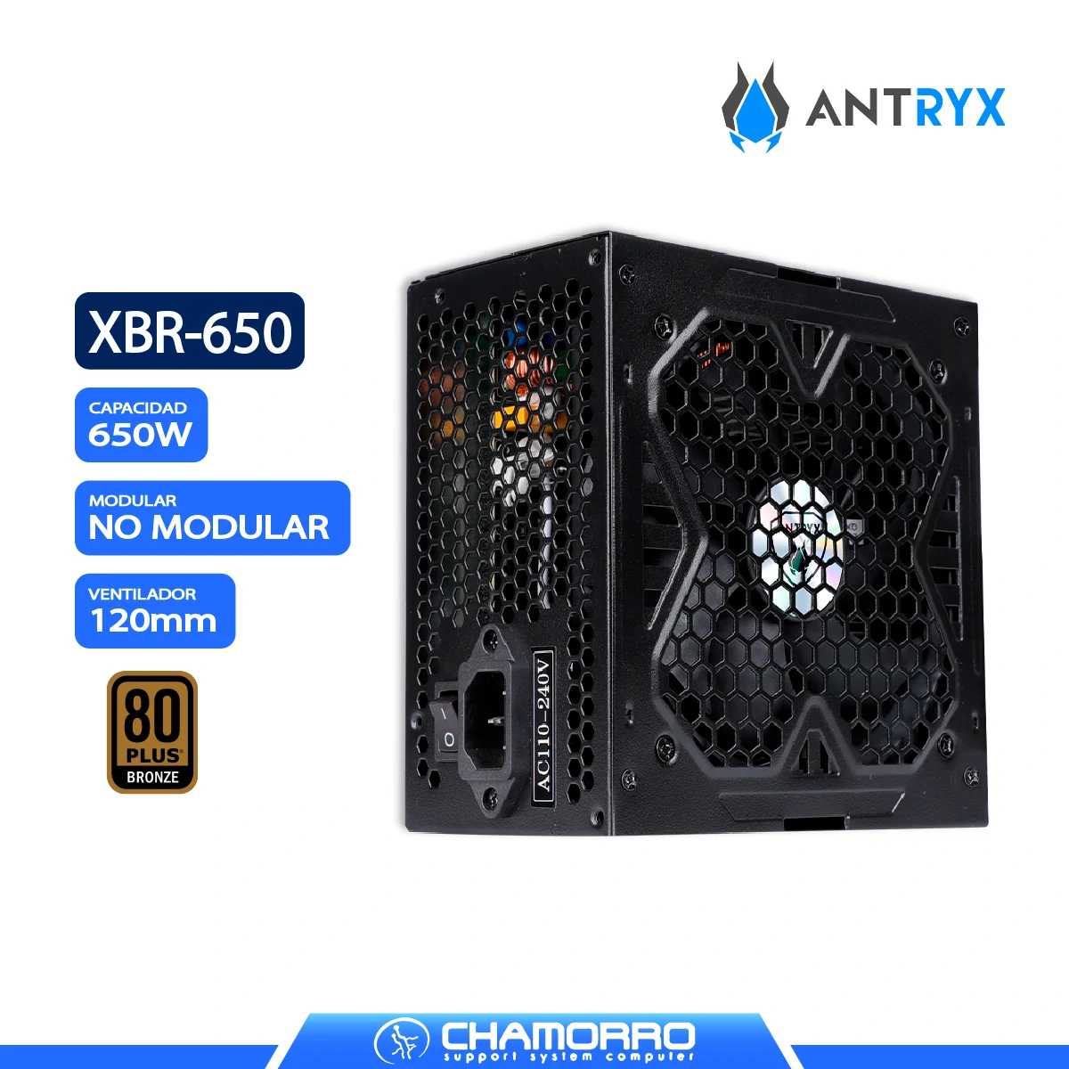 ANTRYX 650W XBR XBR-650 80+ BRONZE_1