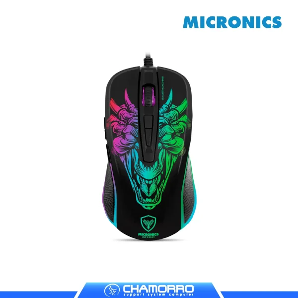 MOUSE GAMER MICRONICS INFERNO MIC M816 RGB