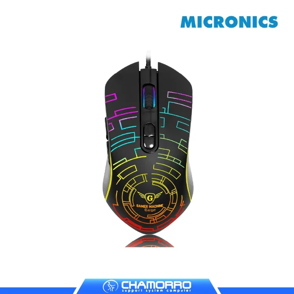 MOUSE GAMER MICRONICS TARGET MIC M817 RGB