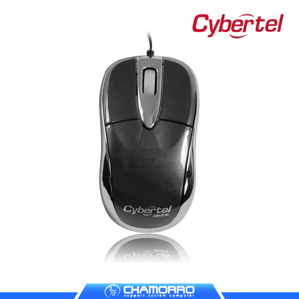 MOUSE RETRACTIL CYBERTEL SPUTNIK M204S NEGRO