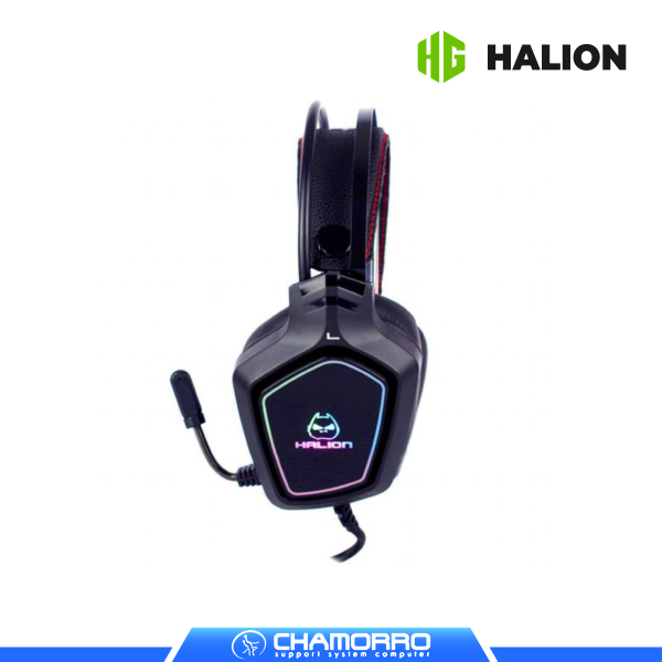 AUDIFONO GAMER HALION HA-Z80 CON USB Y MICROFONO RGB 7.1