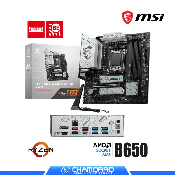 PLACA MSI AMD AM5 B650M GAMING PLUS WIFI