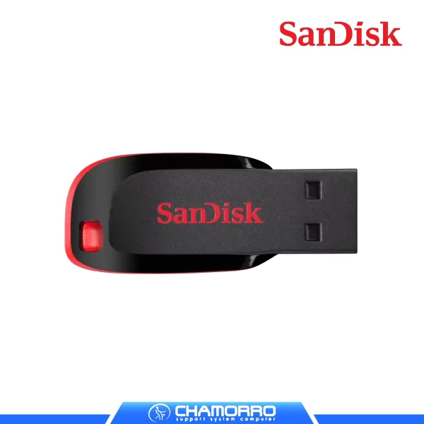 MEMORIA USB SANDISK 32GB CRUZER BLADE 2.0 (ROJO/NEGRO)