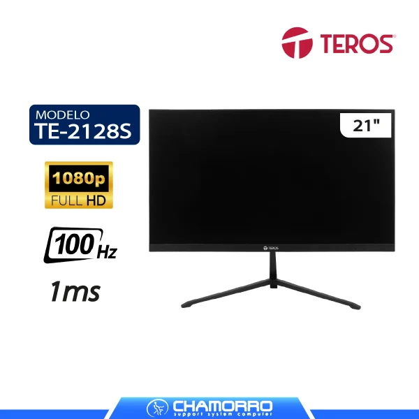 MONITOR TEROS 21.5″ 2128S FULL HD IPS 100HZ 1MS (TE-2128S)