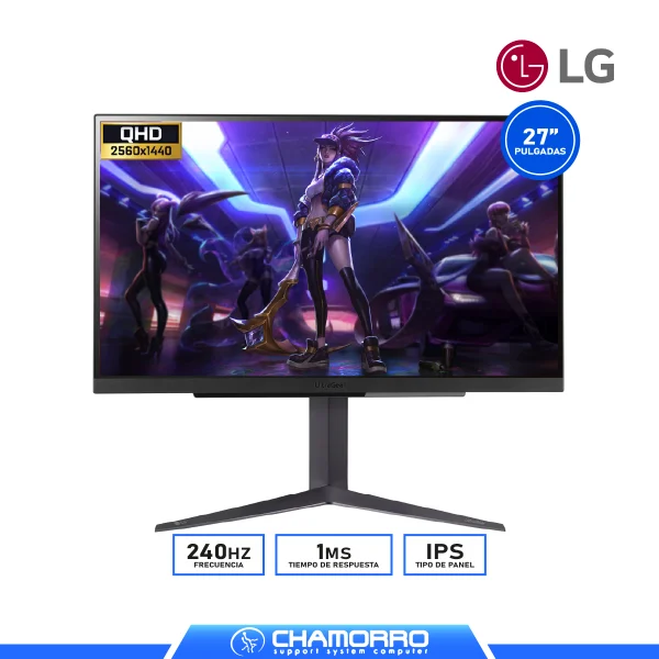 MONITOR LG LED 27GR83Q 27 1MS 240HZ QHD
