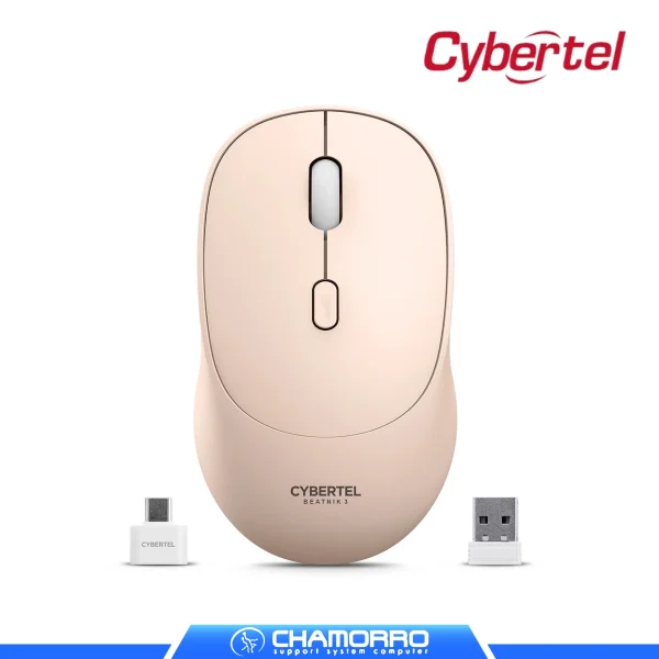 MOUSE INALAMBRICO CYBERTEL BEATNIK 3 NUDE CYB M704-3M BT WIFI RECARGABLE