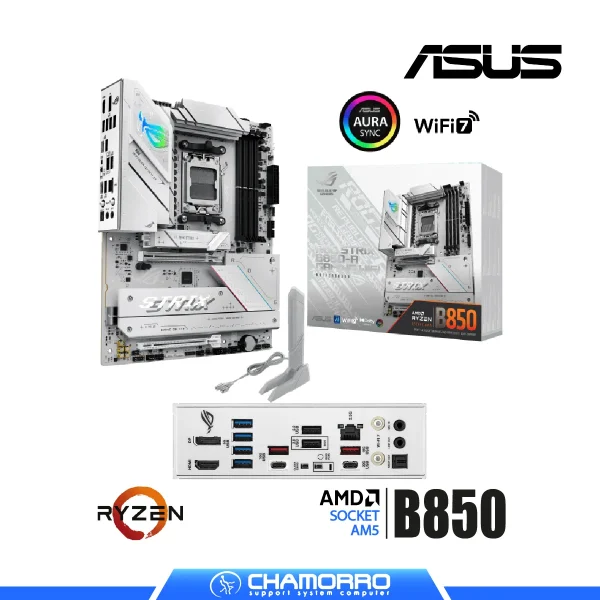 PLACA MADRE ASUS ROG STRIX B850-A GAMING WIFI AM5 DDR5
