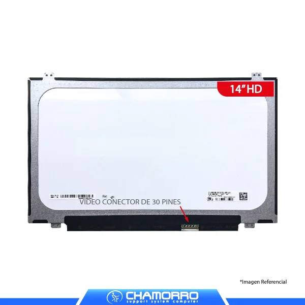 PANTALLA DE LAPTOP 14" 30 PINES HD N140BGA-EA4 REDUCIDA